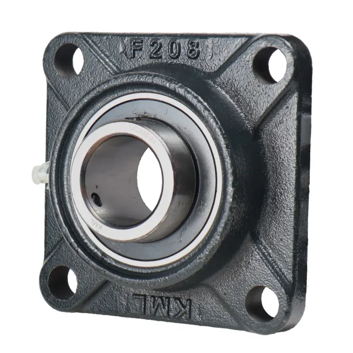 KML Premium 4 Bolt Flange  Bearing, 1-1/2" Set Screw Lock, Extended Race UCF20824
