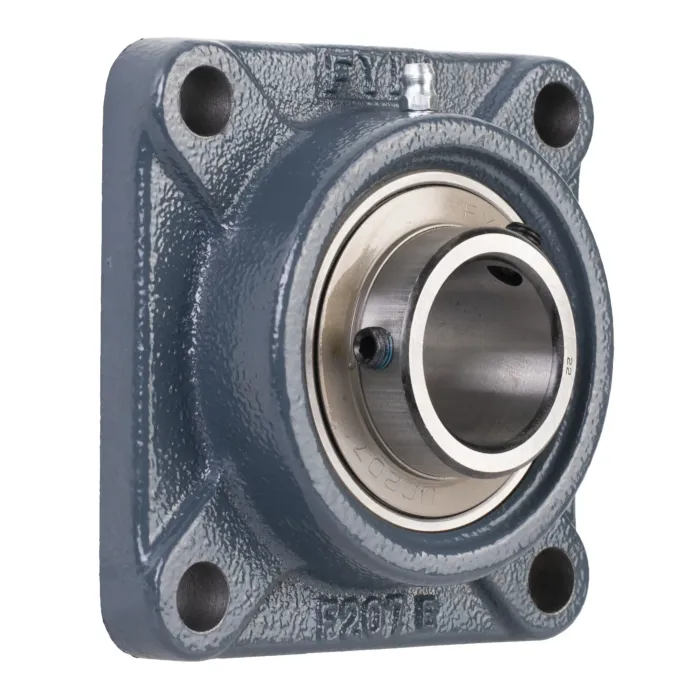 FYH Premium 4 Bolt Flange  Bearing, 2-1/2" Set Screw Lock, Extended Race UCF21340