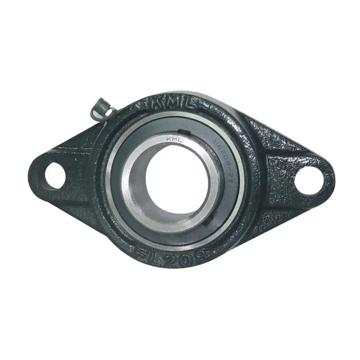 KML Standard  2 Bolt Flange  Bearing, 1" Set Screw Lock, Extended Race UCFL20516