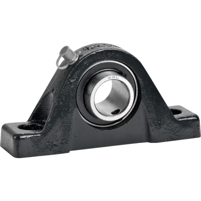 KML Pillow Block Bearing, 1-1/4" Set Screw Lock, Extended Race UCPE20620