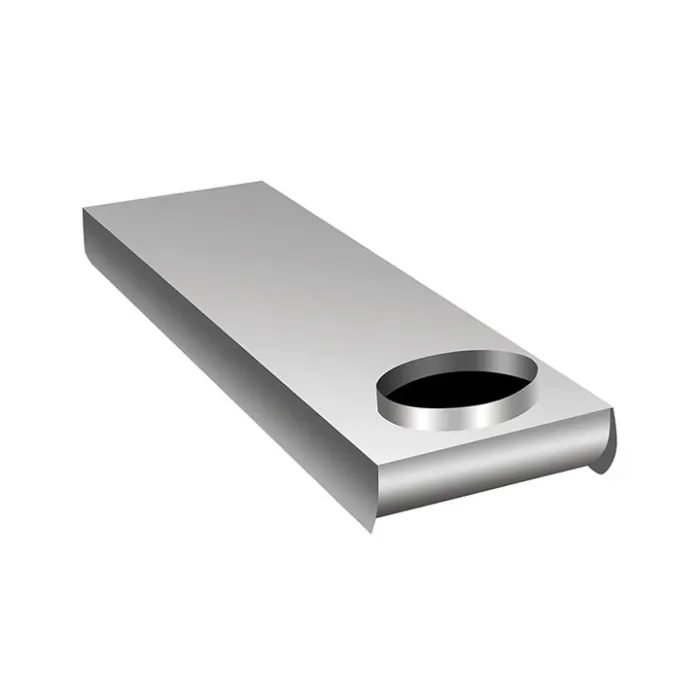 Dundas Jafine Straight Space Saver Duct – 4” / 90° Inlet, Straight Outlet
