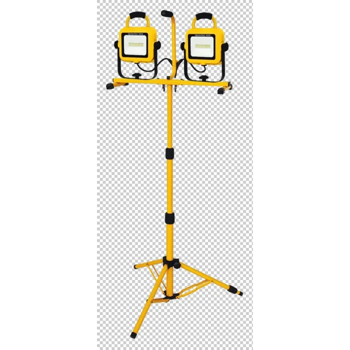 Voltec Power and Lighting LED 8800 Lumens 50000 hrs Double Head Tripod Work Light