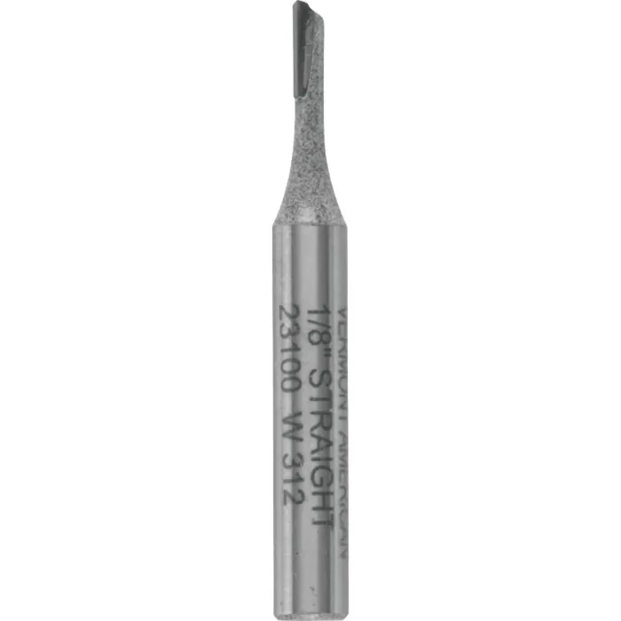 Vermont American Carbide Tip 1/8 In. Straight Bit