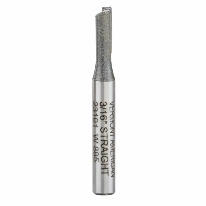Vermont American 3/16 In. x 1/2 In. Straight 1/4 In. Shank