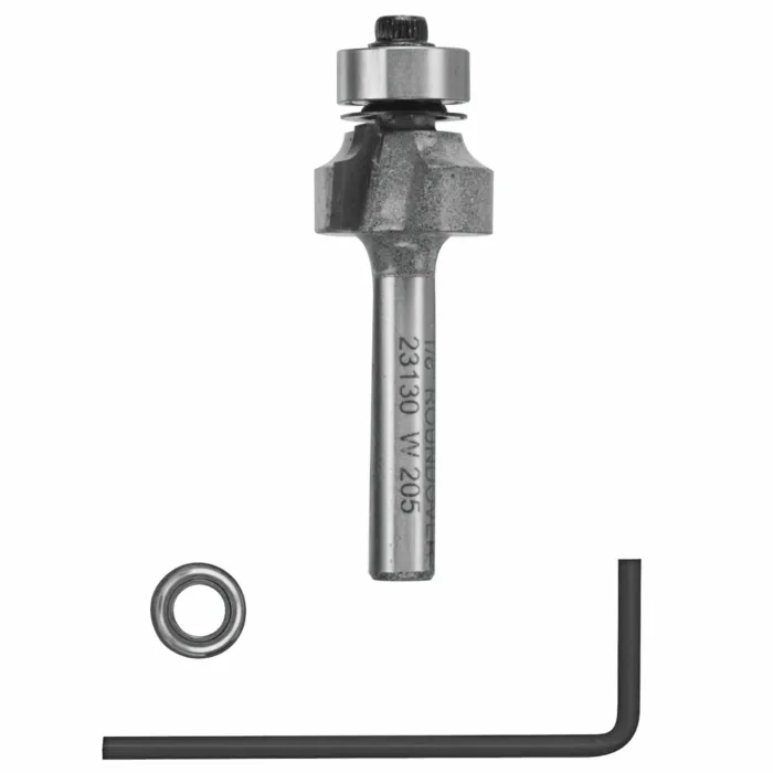 Vermont American 1/8 In. x 13/32 In. Carbide Tipped Roundover / Beading Bit