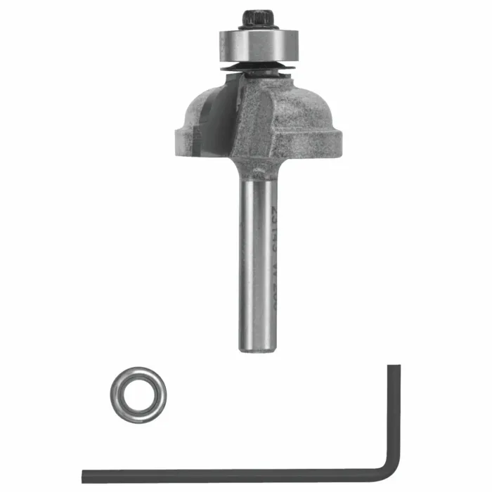 Vermont American 1/4 In. x 17/32 In. Carbide Tipped Cove and Fillet Bit