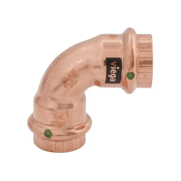 3/4 x 3/4 in Press 90 deg Pipe Elbow