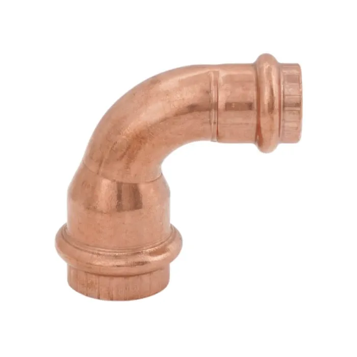 1/2 - 3/4 in Press x ViegaPex 90 deg Pipe Reducing Elbow