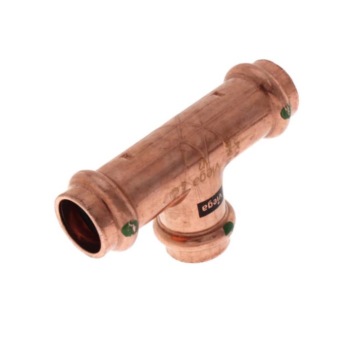 1/2 x 1/2 x 1/2 in Copper Pipe Tee