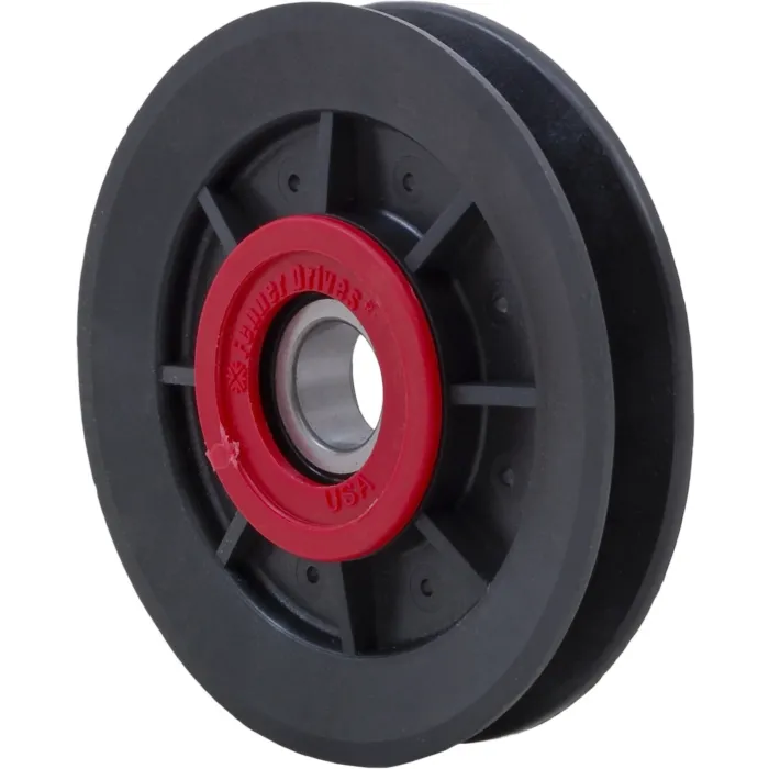 Fenner 4" Heavy Duty V-Idler Pulley