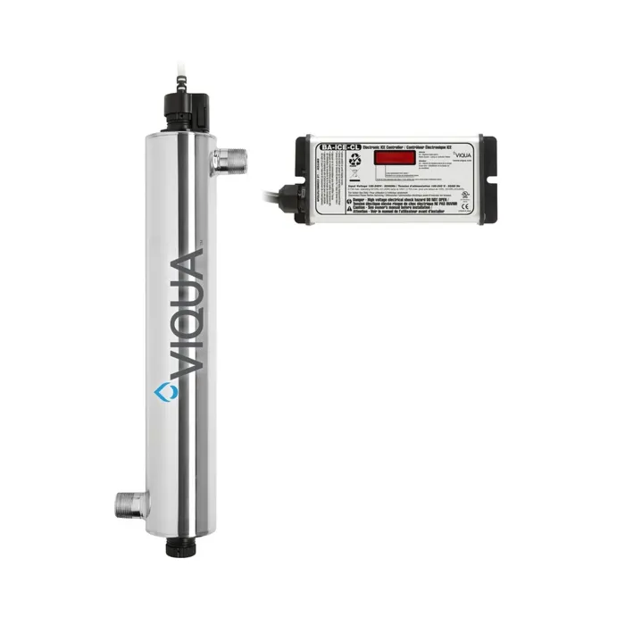 VIQUA® 3/4 in-1 MNPT 23-1/2 in x 3-1/2 in 60 W Whole Home UV System