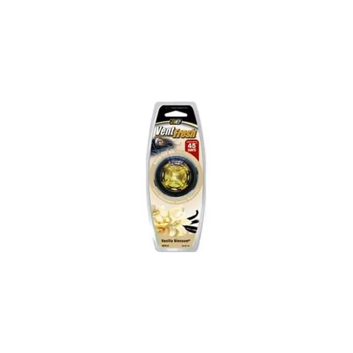 Auto Expressions Vent Fresh VNTFR-33 Air Freshener, 7 mL, Liquid, Vanilla Blossom