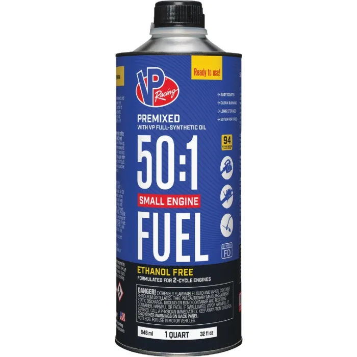 VP Racing Fuels 50:1 Ethanol-Free Gas & Oil Pre-Mix - 32 oz