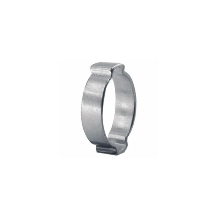 3/8 in Fits Pipe Size Steel Zinc Plated 2-Ear Hose Clamp