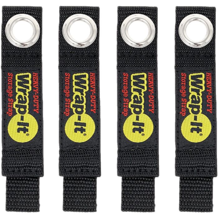Wrap-It Storage 7 In. x 1 In. Heavy-Duty Straps (4-Pack)