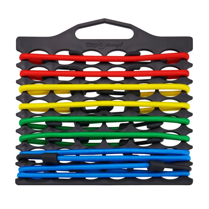 Wrap-It Coated Steel Bungee Cord Assortment