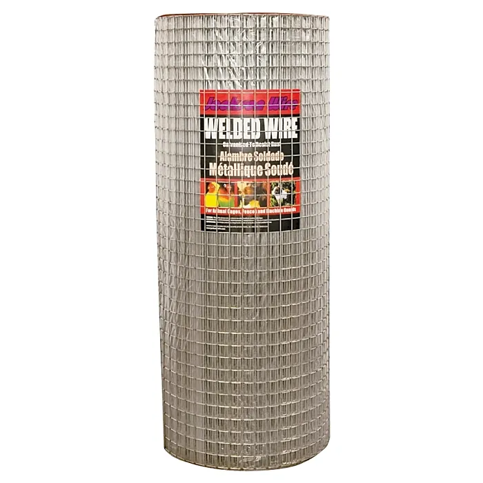 Jackson Wire Welded Wire Fence, 24 in H, 1 x 2 in Mesh, 14 Gauge, Galvanized