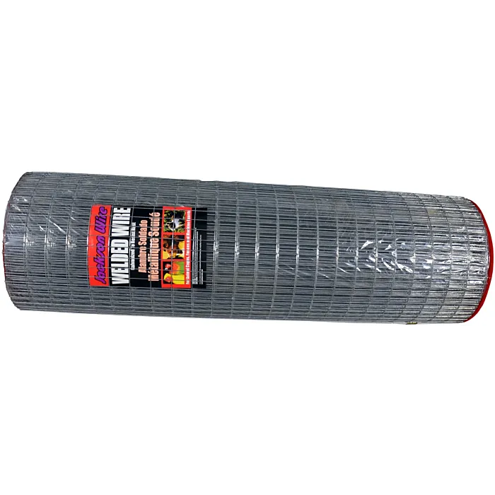 Jackson Wire Welded Wire Fence, 36 in H, 1 x 2 in Mesh, 14 Gauge, Galvanized