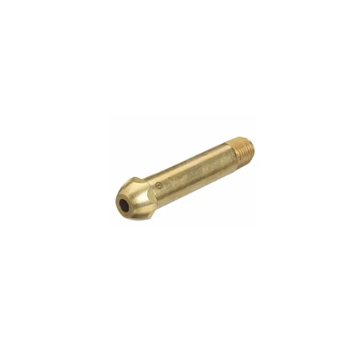 Western Enterprises® 1/4 in NPT 3 in L Brass Regulator Inlet Nipple