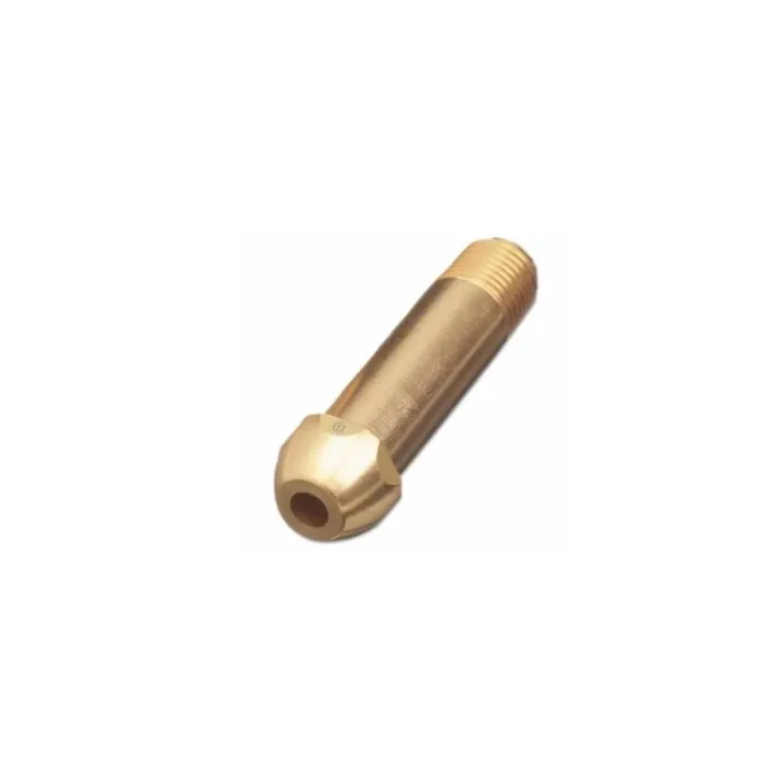 Western Enterprises® 1/4 in NPT 2-1/2 in L Brass Regulator Inlet Nipple