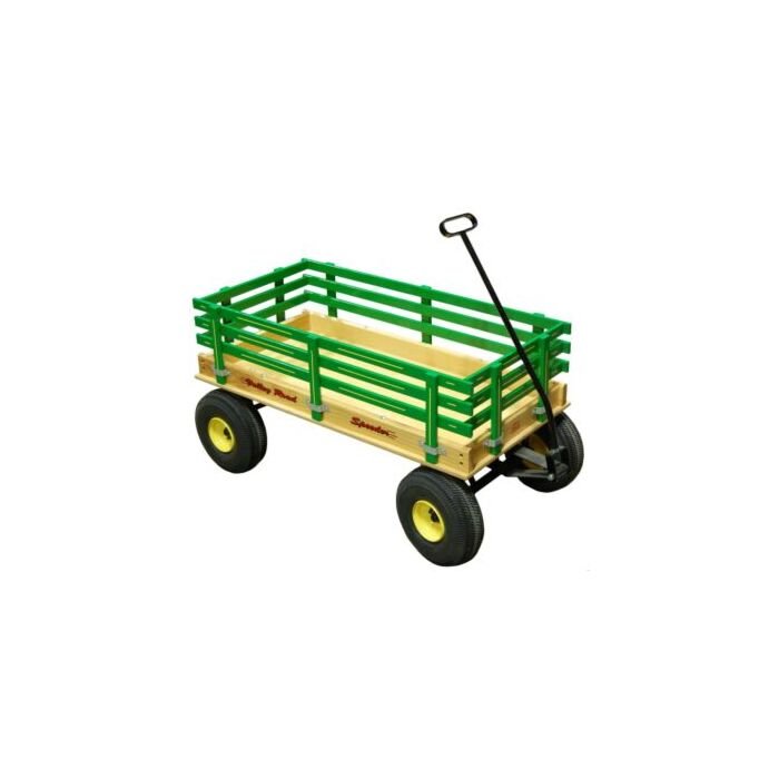 Valley Road Woodworks 175 GREEN WOOD 350 lb Rack 36 in Speeder Wagon