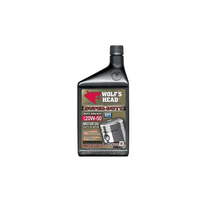Wolfs Head Wolf's Head 836-91096-56 1 qt Super-Duty Motor Oil