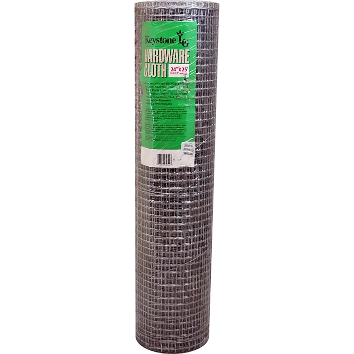 1/2" x 24" H. 19-Ga. Hardware Cloth