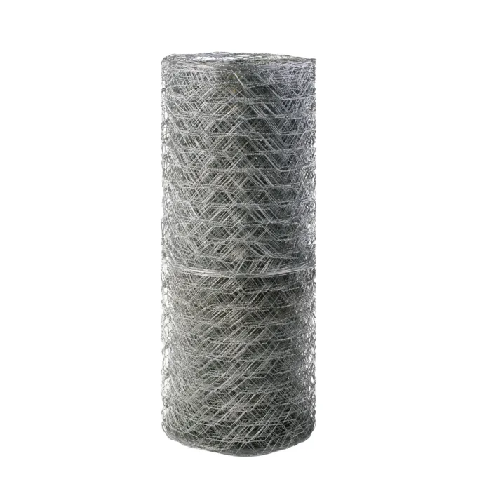 2" x 24" H. Hexagonal Wire Poultry Netting