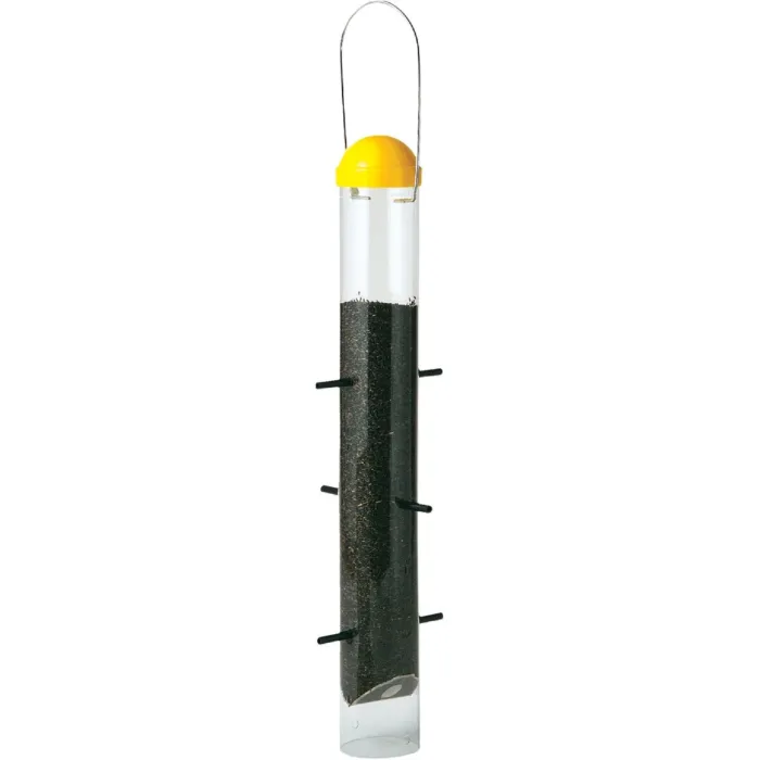 Perky-Pet Upside-Down Thistle Feeder (Yellow)