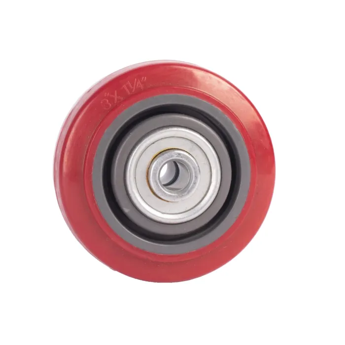 World Casters & Equipment Manufacturing 3 in 1-1/4 in 250 lb Wheel