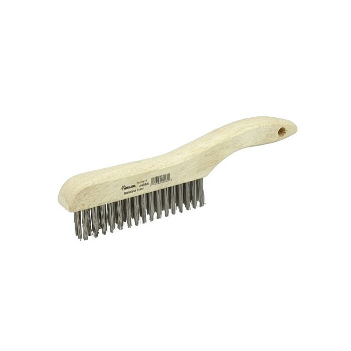 Weiler Hand Wire Scratch Brush w/ Shoe Handle