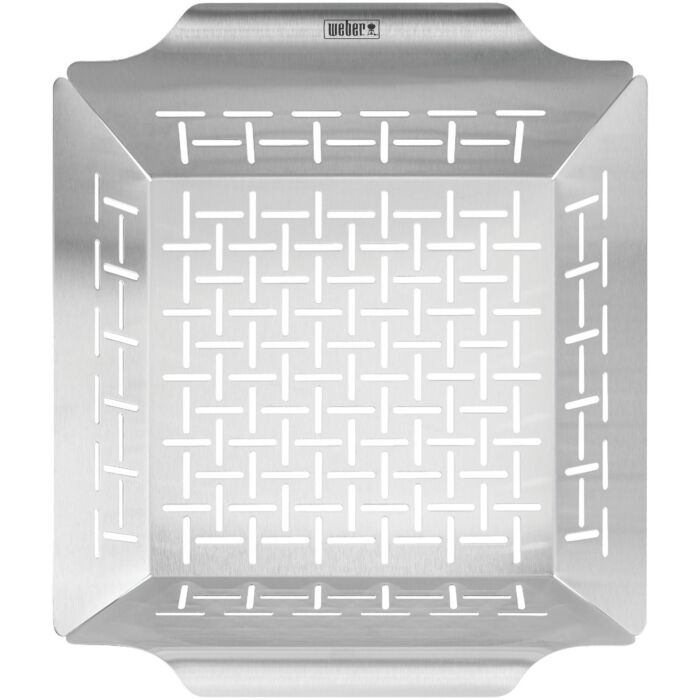 Weber SS Deluxe Grilling Basket - L