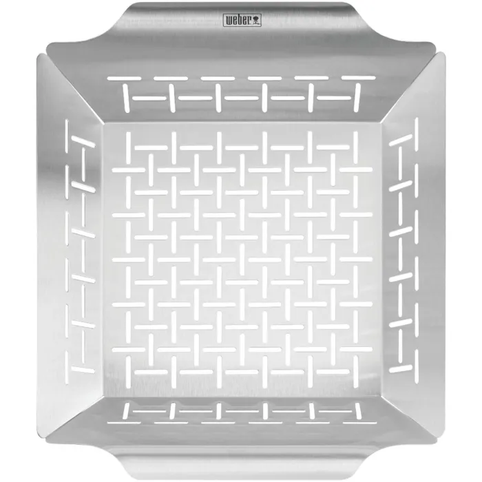 Weber SS Deluxe Grilling Basket - L