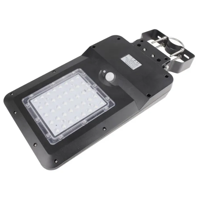 Wagan Tech Motion-Activated Solar Security Light (Black) 1600L