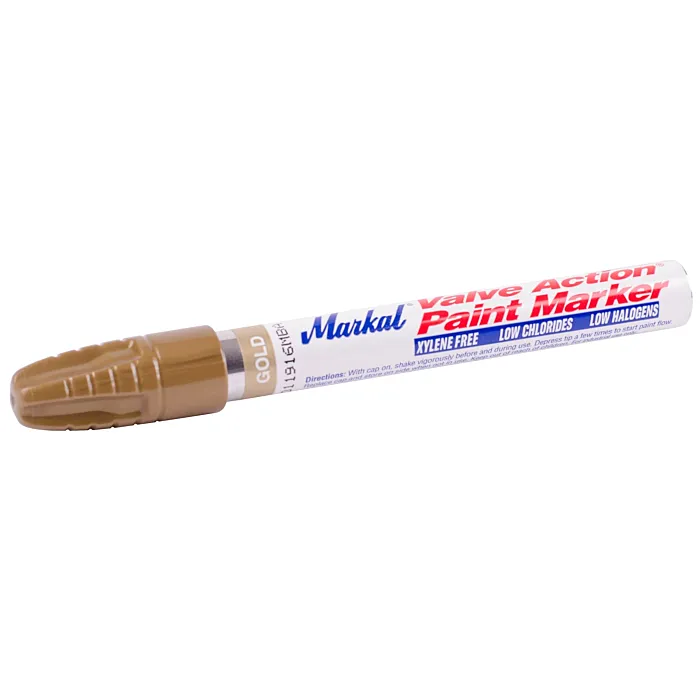 Markal 1/8 in Gold Liquid Fast-Drying Paint Marker