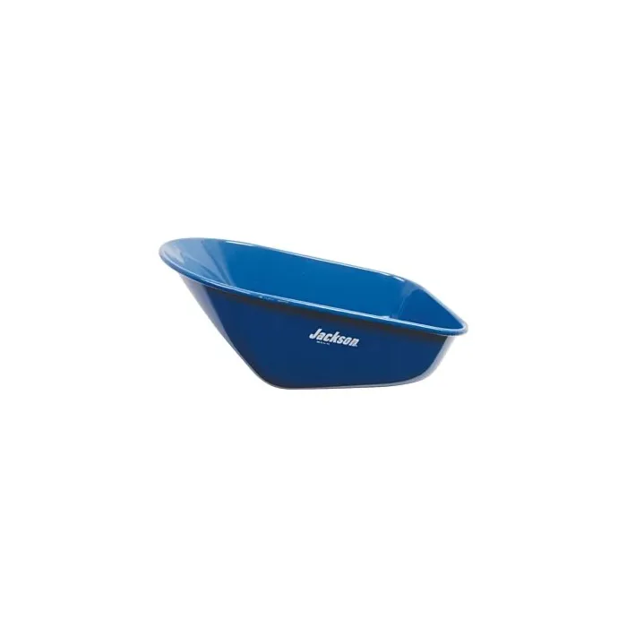 Jackson 5 Cu. Ft. Blue Steel Wheelbarrow Tray