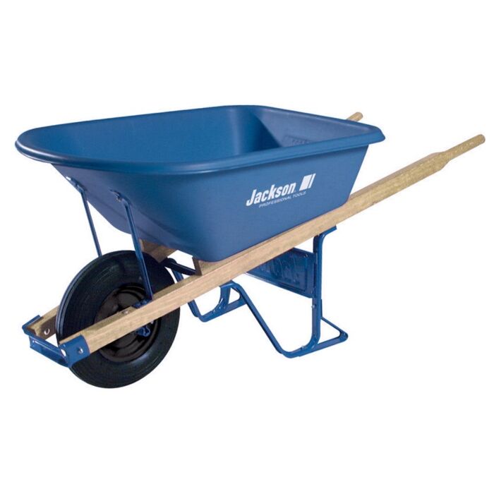 Jackson 6 Cu. Ft. Poly Contractor Wheelbarrow