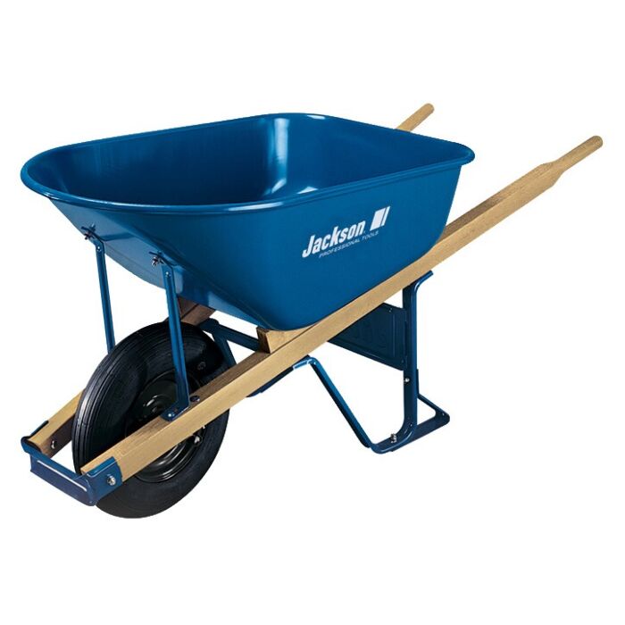 Jackson AMES Jackson® M6T22BB 6 cu-ft 16 in Steel Contractor Wheelbarrow