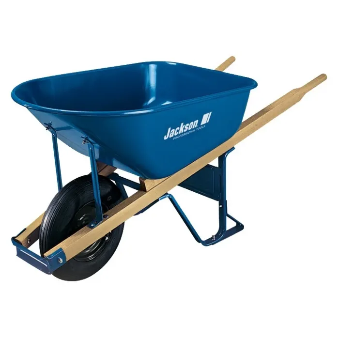 Jackson AMES Jackson® M6T22BB 6 cu-ft 16 in Steel Contractor Wheelbarrow