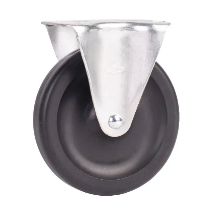 World Casters & Equipment Manufacturing 230 lb 5 in Polyolefin Rigid Caster