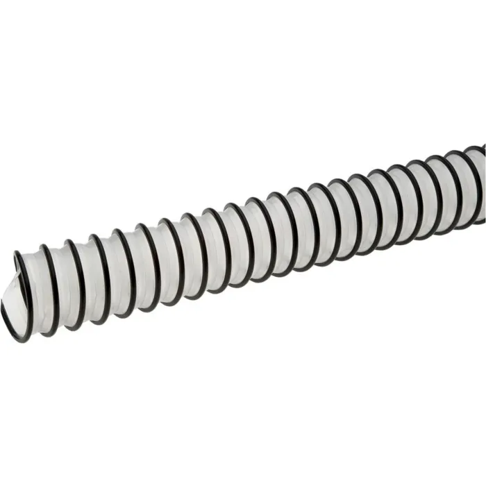 SHOP FOX 2 in 10 ft Flexible Clear Hose