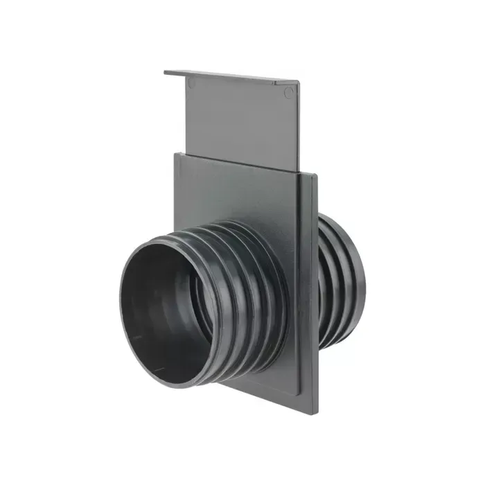 SHOP FOX 4 in x 4 in Left Hand Thread Blast Gate