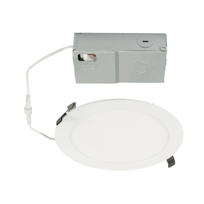 Keystone 8 in LED Wafer Downlight 23W, 2700/3000/3500/4000/5000K, Slim Wafer, TRIAC