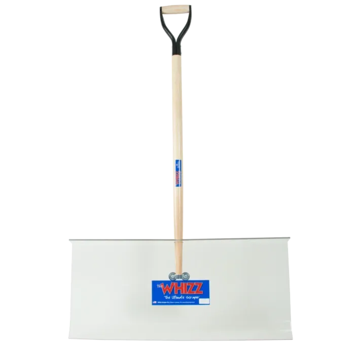 Whizz® Poly Scraper Shovel w/ D Handle - 24 in. x 10 in.