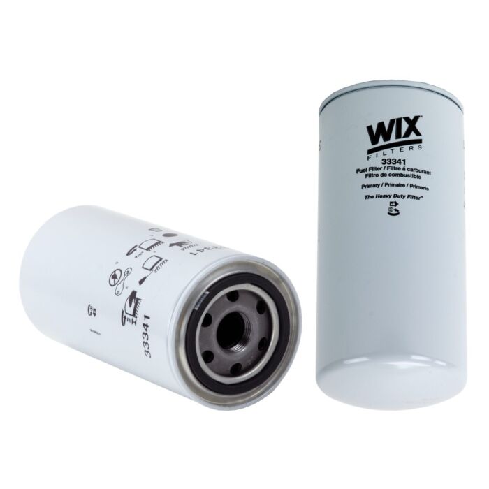 WIX Filters Spin On Cellulose Fuel Filter - 1 x 14 in. Thread Size