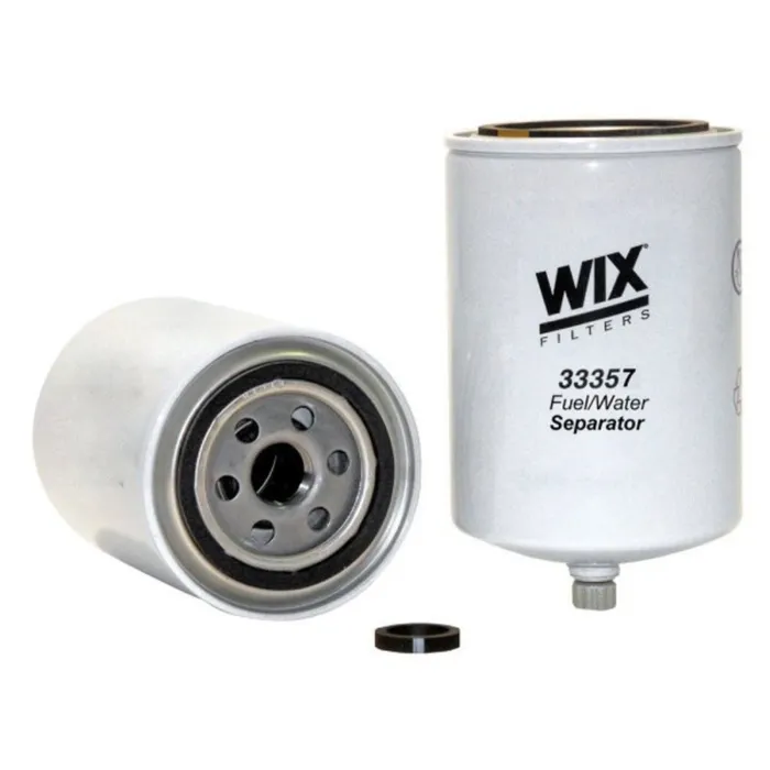 WIX Filters Spin-On Fuel/Water Separator Filter Filter Design 13/16 x 18 in Thread Size Enhanced Cellulose Fuel Filter