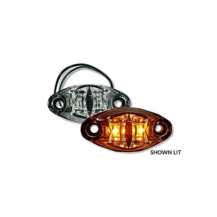 Woody's 12 V LED PMMA Dragon's Eye Marker/Clearance Light