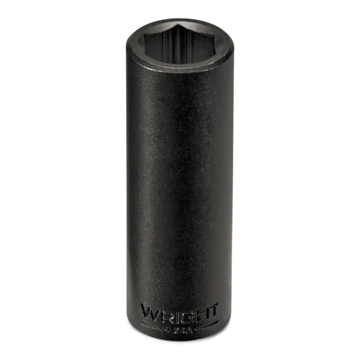 Wright Tool 3/8" Drive 6 Point Deep Metric Impact Socket - 12mm