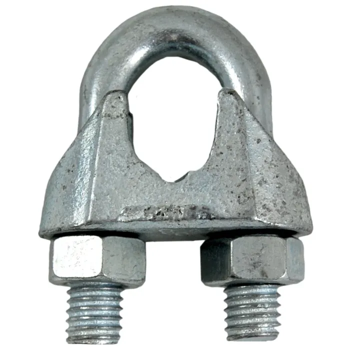 3/8 in 9-1/2 in Malleable Iron Wire Rope Clip