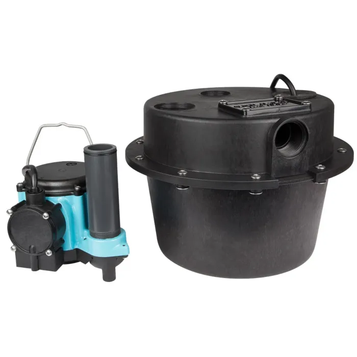 Little Giant® 12.5 gpm 1-1/2 in 1-1/2 in Automatic Submersible Utility Pump